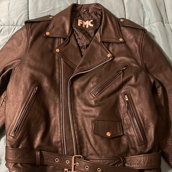 Jackets & Blazers - Ladies motorcycle black Leather Jacket 100% leather